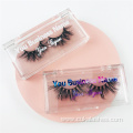 acrylic lashes boxes clear eyelash packaging box